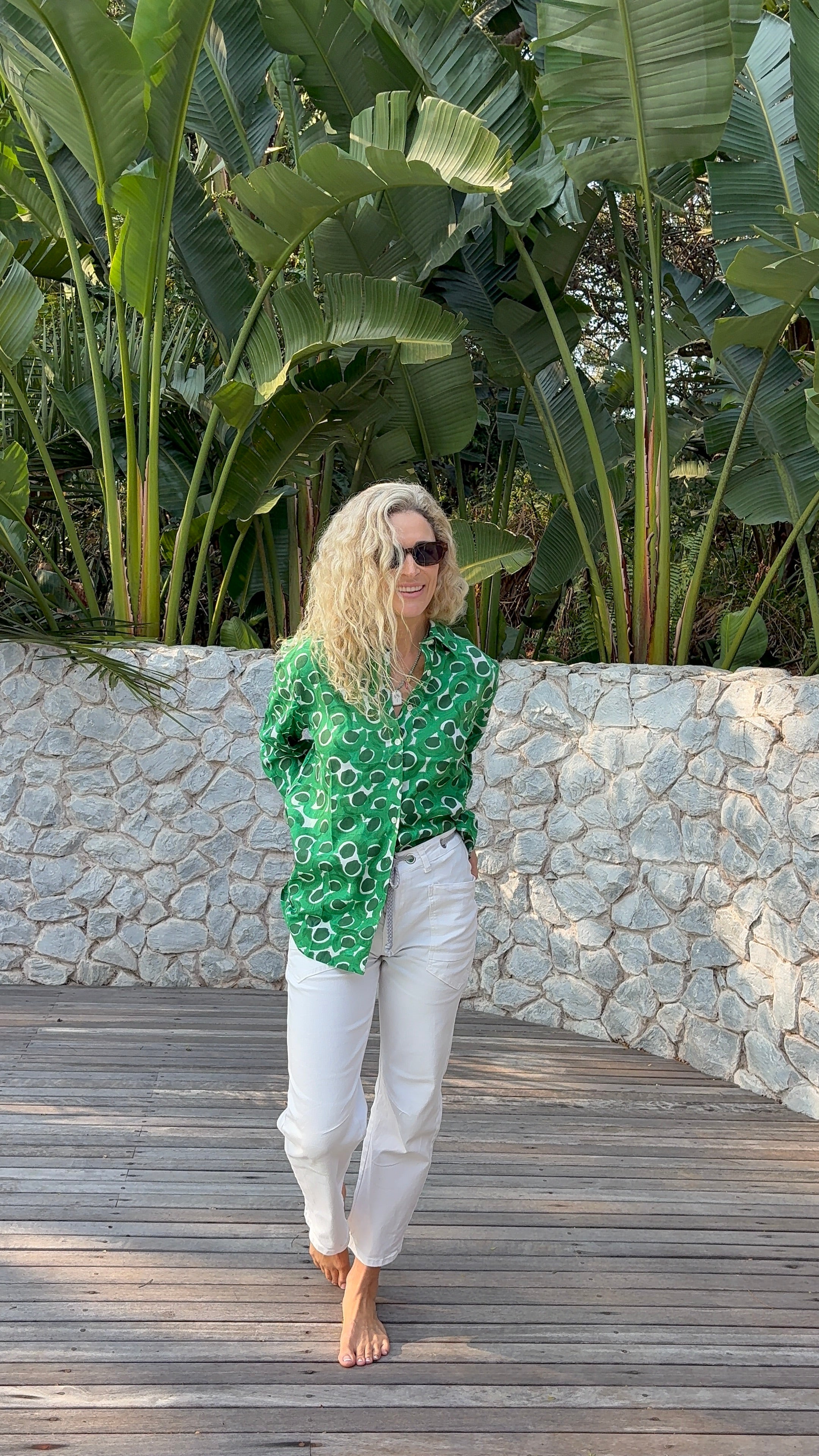 BELLA SHIRT / GREEN