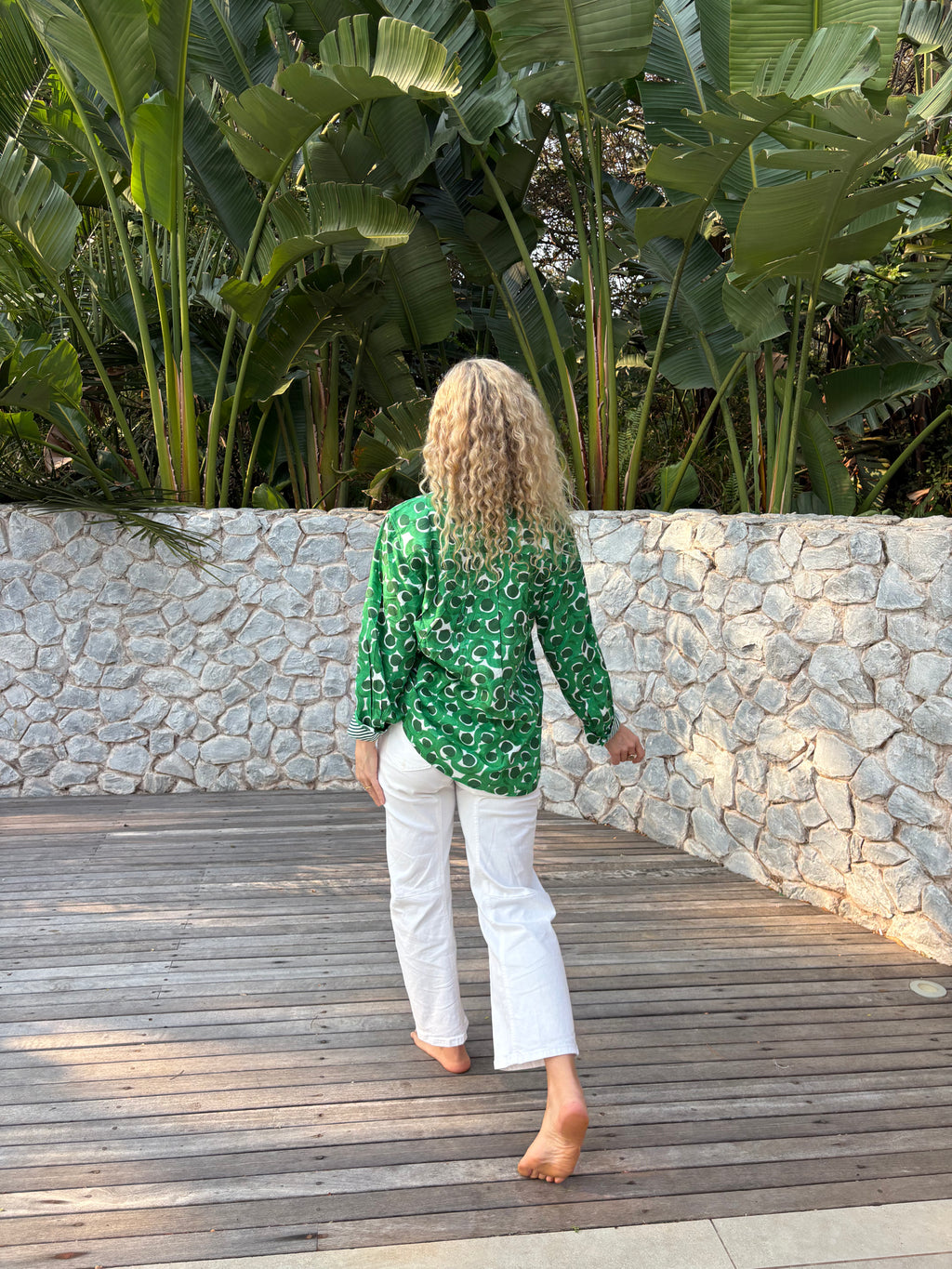 BELLA SHIRT / GREEN