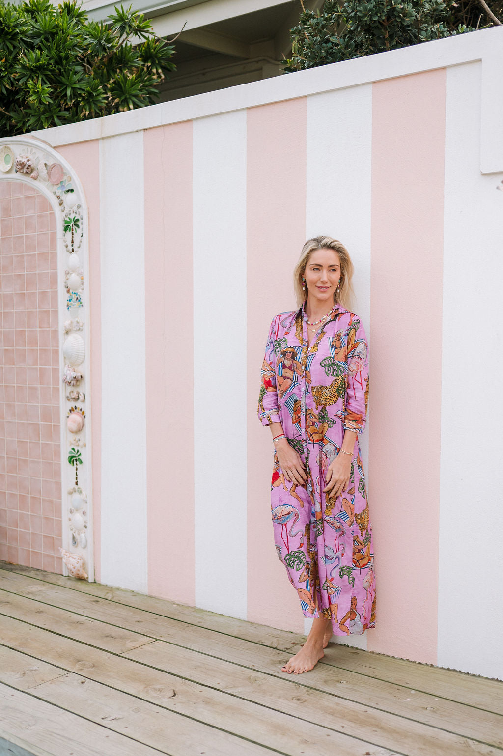 CUBAN MAXI DRESS/ SKINNY G X HOLIDAY