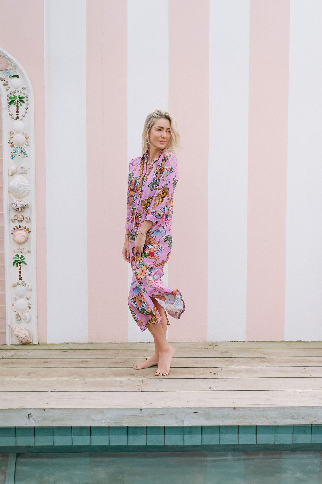 CUBAN MAXI DRESS/ SKINNY G X HOLIDAY