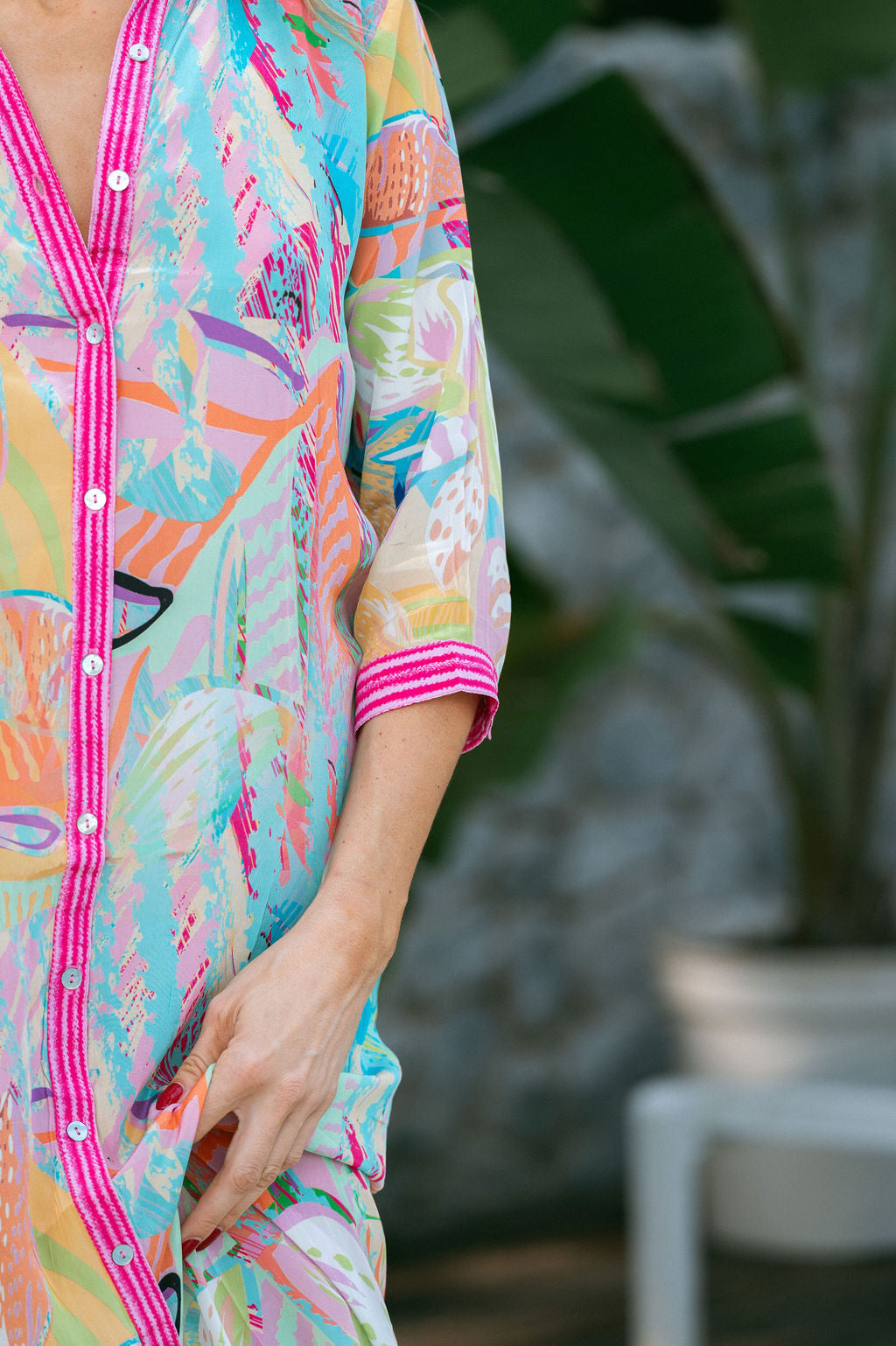 CUBAN MAXI DRESS / MIAMI BEACH