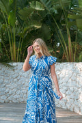 LONGBEACH DRESS / CRUISER BLUE