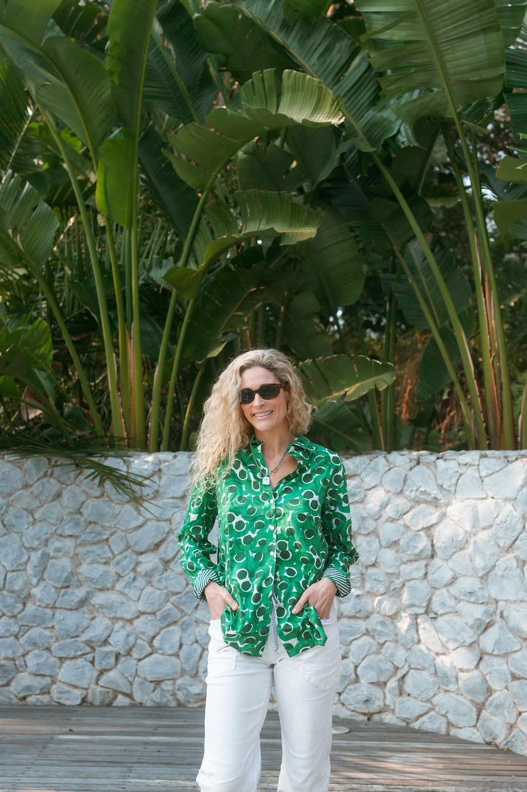 BELLA SHIRT / GREEN