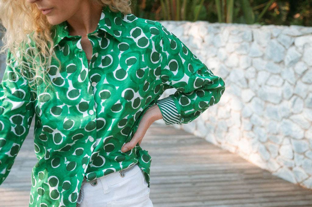 BELLA SHIRT / GREEN