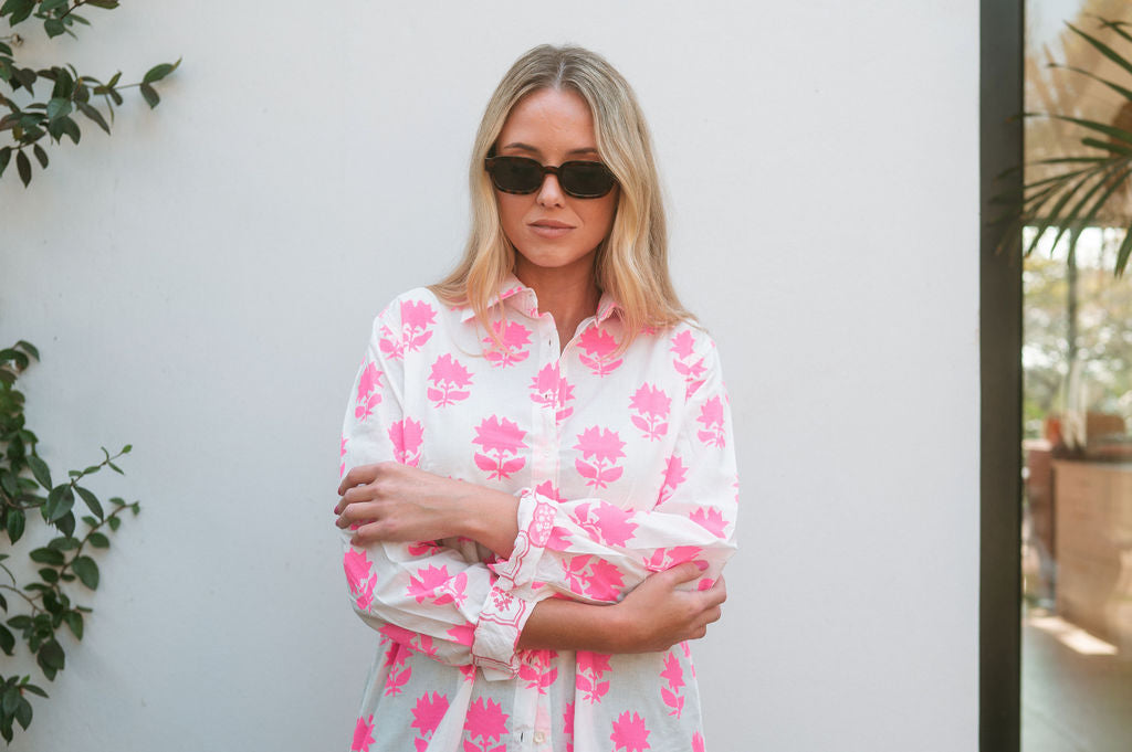 BELLA SHIRT / LOTTIE NEON