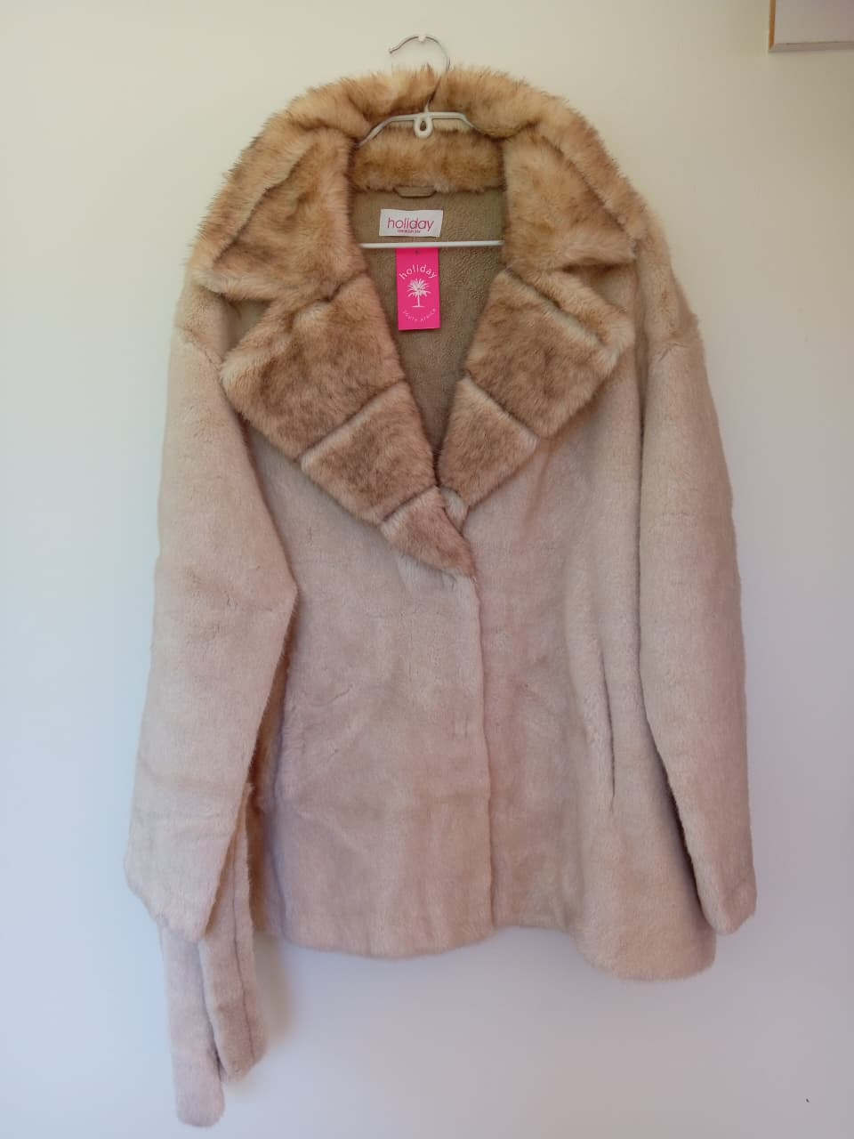 EMILIA FAUX FUR CONTRAST JACKET