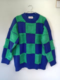 TUFTED CHECK JERSEY