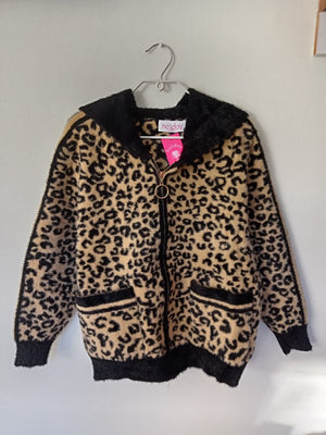COCO ZIP ANIMAL PRINT JACKET