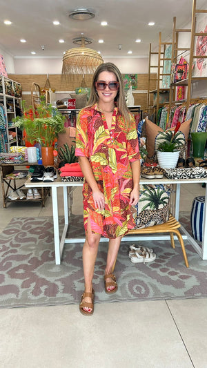 SONJA DRESS / COLOMBIA TROPICS