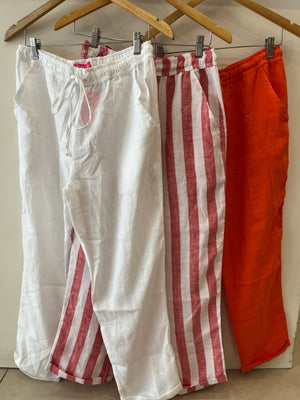 LINEN LOUNGE PANTS