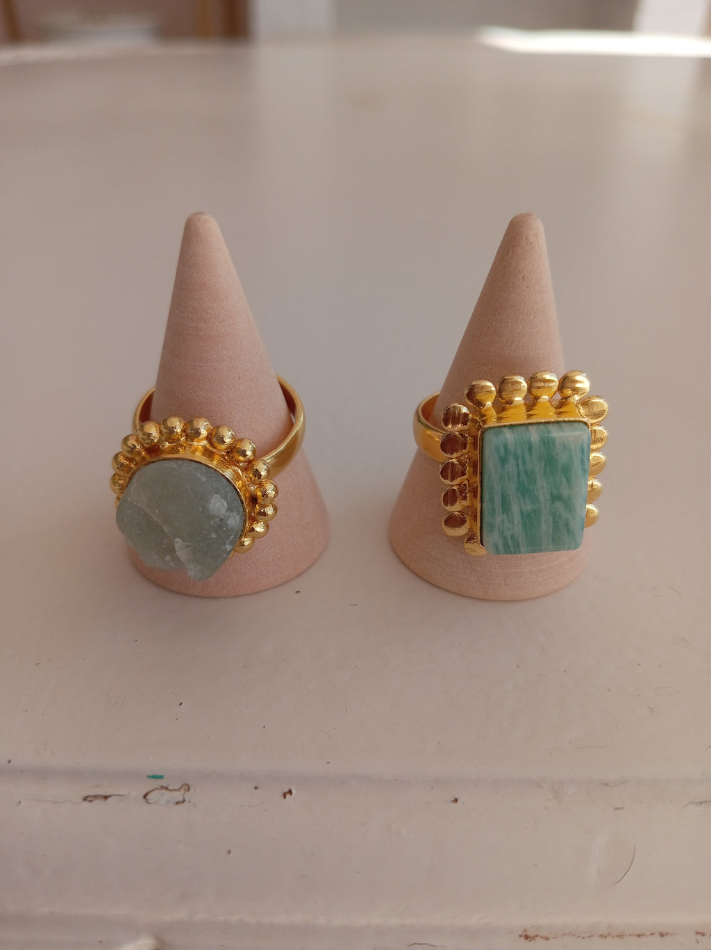 SAGE STONE RINGS
