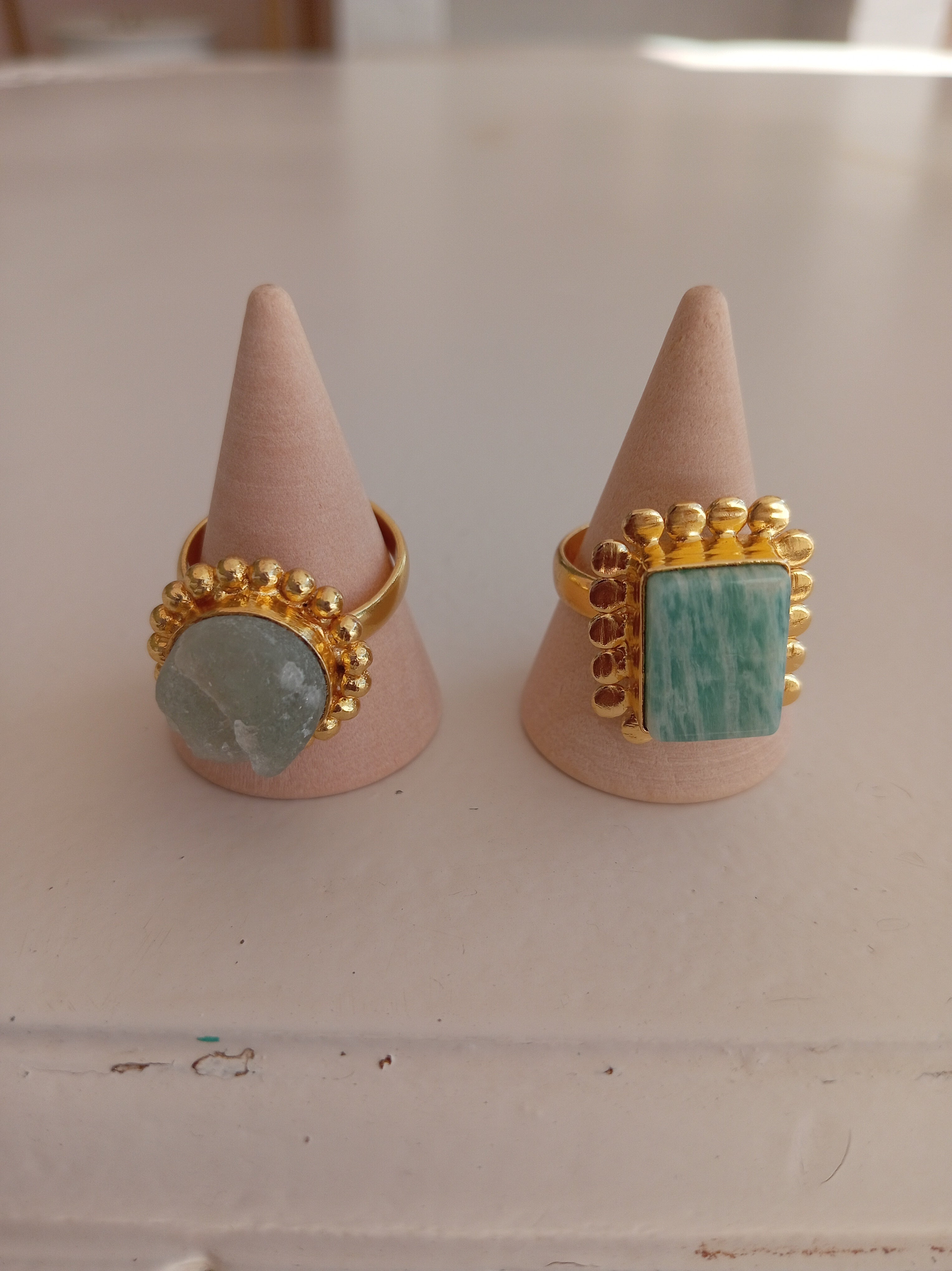 SAGE STONE RINGS